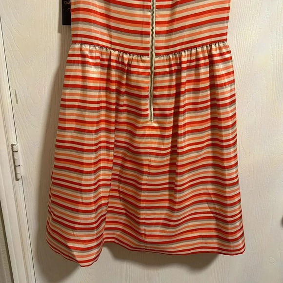 NWT Girls Striped Sleeveless Size 6 Dress Party Flowy Semi Formal Wedding Party - Picture 8 of 8